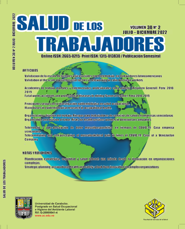 Revista Salud De Los Trabajadores